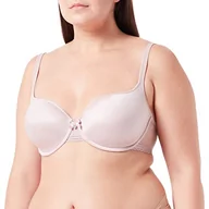 Biustonosze - HUBER Damski biustonosz z krótkim rękawem w kropki, fioletowy Ice, Normal - miniaturka - grafika 1