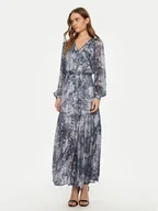 Sukienki - Guess Sukienka codzienna W5RK77 WGWV2 Granatowy Regular Fit - miniaturka - grafika 1