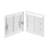 Kratki wentylacyjne - Osłona wentylacyjna 11 x 14 biała - miniaturka - grafika 1