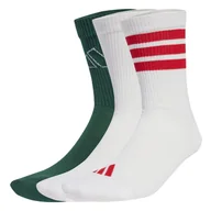 Skarpetki męskie - Skarpety za kostkę ADIDAS LOGO PACK 3PP JW3643 – Wielokolorowy - miniaturka - grafika 1