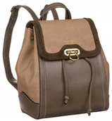 Plecaki - Modny, miejski plecak ze skóry ekologicznej  David Jones - Merg - miniaturka - grafika 1