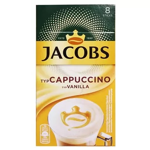 Jacobs kawa rozpuszczalna Cappuccino Vanilka - Cappuccino i kawy smakowe - miniaturka - grafika 1