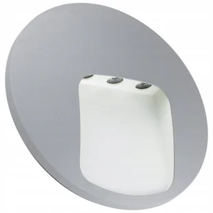 Kinkiet Ogrodowy LED Lampa Elewacyjna Zewnętrzna IP54 3x3W 4000K DACU Szara - Lampy ogrodowe - miniaturka - grafika 1