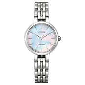 Zegarki damskie - Citizen Watch EM0990-81Y, srebro, Bransoletka - miniaturka - grafika 1