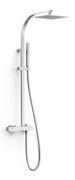 Zestawy prysznicowe - Zestaw prysznicowy TRES - CUADRO komplet słuchawka - drążek - deszczownia 250x250 mm 00719101 - miniaturka - grafika 1