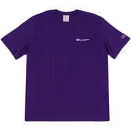 Koszulki męskie - Koszulka męska Champion SS Tee fioletowa 220264 VS025 XL - miniaturka - grafika 1