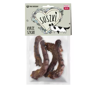 Paka Zwierzaka SUSZKI Szyjki kurze 100g przysmak dla psów 100 g - Przysmaki dla psów - miniaturka - grafika 1