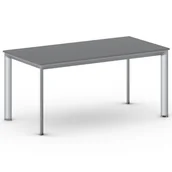 Stoły i stoliki do biura - B2B Partner Stół konferencyjny INFINITY 1600 x 800 x 740 mm, antracyt 499104 - miniaturka - grafika 1