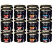 Mokra karma dla kotów - Dolina Noteci Premium dla kota Mix Smaków 24x185g 49358-uniw - miniaturka - grafika 1