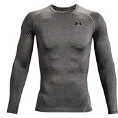 Koszulki męskie - Under Armour Koszulka HG Armour Comp LS-GRY - M 1361524-090_M - miniaturka - grafika 1