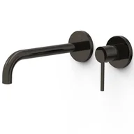 Baterie umywalkowe - Element naścienny do podtynkowego korpusu baterii umywalkowej Tres Study czarny 26230022KM - miniaturka - grafika 1