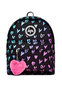 Plecaki - hype Plecak unisex z serduszkiem różowy herb, multi, Jeden rozmiar, Casual - miniaturka - grafika 1