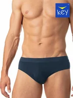 Majtki męskie - SLIPY KEY MPP-005 (kolor czarny, rozmiar XXL) - miniaturka - grafika 1