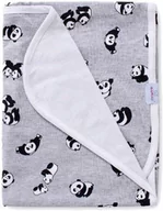 Koce i narzuty dla dzieci - Baby Matex Kocyk bambusowy Bamboo Panda 75x100 mx-75-bmb-02 - miniaturka - grafika 1