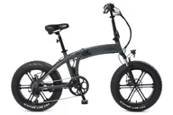 Rowery elektryczne - I-bike ORSO 20 cali Szary - miniaturka - grafika 1