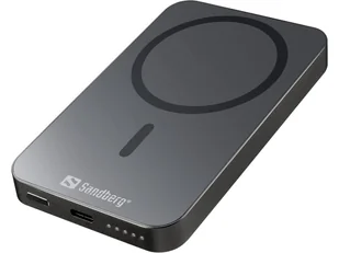 Sandberg Mag Wireless Powerbank5000ALU - Powerbanki - miniaturka - grafika 1