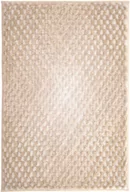 Dywaniki łazienkowe - Kleine Wolke Cory Dywan kąpielowy beżowy 60x 60 cm - miniaturka - grafika 1