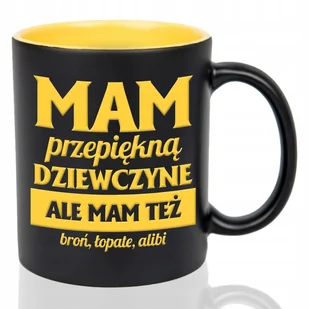 KUBEK GRAWER Żółty Upominek Na Prezent Urodziny MAM PIĘKNĄ DZIEWCZYNĘ Wzory - Kubki KUBEK GRAWER Żółty Upominek Na Prezent Urodziny MAM PIĘKNĄ DZIEWCZYNĘ Wzory - Kubki - miniaturka - grafika 1