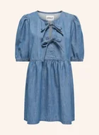 Sukienki - Only Sukienka Jeansowa Z Rękawami 3/4 blau - miniaturka - grafika 1
