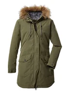 Kurtki i kamizelki sportowe damskie - Killtec Parka funkcyjna "GW 7" w kolorze oliwkowym - miniaturka - grafika 1