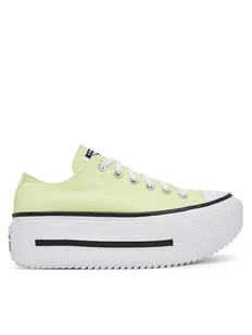 Converse Trampki Chuck Taylor All Star Lift Double Stack Platform A16283C Żółty - Trampki damskie - miniaturka - grafika 1