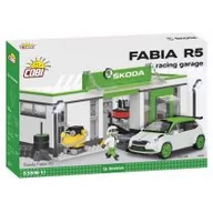 Klocki - Cobi Cars Skoda Fabia R5 Racing Garage - miniaturka - grafika 1