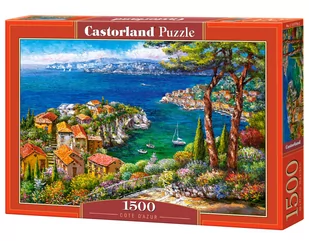 Castorland Puzzle 1500 French Riviera - Puzzle - miniaturka - grafika 1