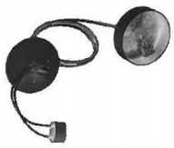 Oprawy, klosze i abażury - Zestaw do zwieszenia oprawy SENSA, linka 1,5m, okrągły, czarny - miniaturka - grafika 1