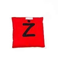 Woreczek gimnastyczny, litera Ż, czerwony - Worki na buty - miniaturka - grafika 1
