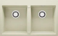 Zlewozmywaki - Zlew BRANDE ZONE DUAL 780-80 BEIGE (beżowy) - miniaturka - grafika 1