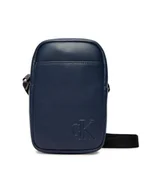 Nerki - Calvin Klein Saszetka Bold Ck Slim Reporter LV04D3279G Granatowy - miniaturka - grafika 1