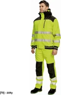 Odzież robocza - CERVA KNOXFIELD HI-VIS PILOT- kurtka zimowa, 100% poliester, - żółty, rozm. XXL - miniaturka - grafika 1