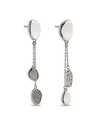 Kolczyki - Calvin Klein Kolczyki 35000211 Srebrny - miniaturka - grafika 1