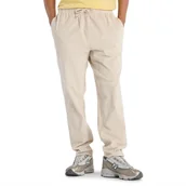 Spodnie sportowe męskie - Spodnie męskie New Balance MP53521TWF - beżowe - miniaturka - grafika 1