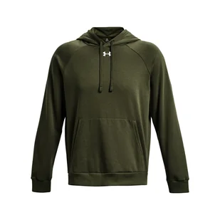 UA RIVAL FLEECE HOODIE - Bluzy męskie - miniaturka - grafika 1