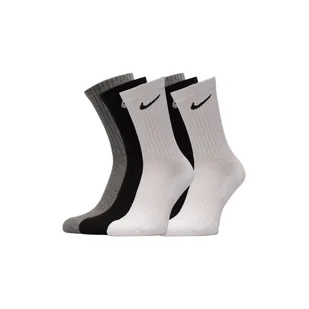 Długie skarpety Nike Cushioned Crew wygodne miękkie 3pak SX7664-964 - Skarpetki męskie - miniaturka - grafika 1