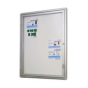 Gabloty - Gablota informacyjna jednodrzwiowa zewnętrzna magnetyczna - miniaturka - grafika 1