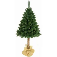 Choinki - CHOINKA SZTUCZNA NA PNIU 160 CM SOSNA GÓRSKA PREMIUM GĘSTA JAK ŻYWA - miniaturka - grafika 1