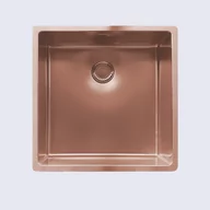 Zlewozmywaki - Zlewozmywak Reginox New York 40x40 miedź COPPER ROSE - R35122 - miniaturka - grafika 1