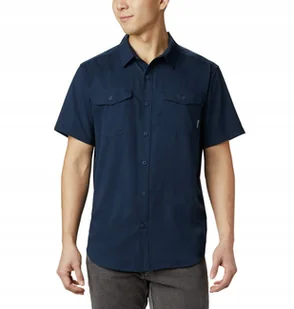 Koszula męska Columbia Utilizer II Solid S/S Shirt- Collegiate Navy XXL - Koszule męskie - miniaturka - grafika 1