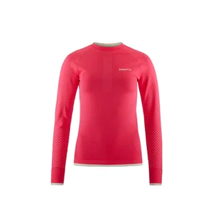 Damska Bluzka termoaktywna CRAFT ADV WARM INTENSITY LS W 1912644-444905 – Różowy - Koszulki sportowe damskie - miniaturka - grafika 1
