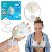 Akcesoria do karmienia - Canpol Babies Muszla Laktacyjna Do Laktatorów Elektrycznych 1 Szt. 2 Lejki - miniaturka - grafika 1