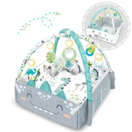 Maty edukacyjne - Edukacyjna Mata Interaktywna Dla Niemowląt Duża Dwustronna Miękka - miniaturka - grafika 1