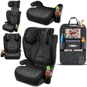 Foteliki samochodowe - EZIO FOTELIK SAMOCHODOWY EKOSKÓRA PODSTAWKA 2w1 I SIZE 100-150 CM R129 - miniaturka - grafika 1