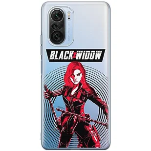ERT GROUP etui na telefon Xiaomi MI 11i/ REDMI K40/K40 PRO/POCO F3/ F3 PRO, case oryginalny i oficjalnie licencjonowany przez Marvel, wzór Black Widow 008, plecki z TPU częściowo przeźroczyste - Etui i futerały do telefonów - miniaturka - grafika 1