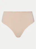 Majtki damskie - Tommy Hilfiger Stringi UW0UW05216 Beżowy - miniaturka - grafika 1