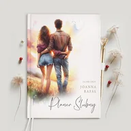 Kalendarze - PLANER Ślubny personalizowany prezent na zaręczyny dla pary - miniaturka - grafika 1