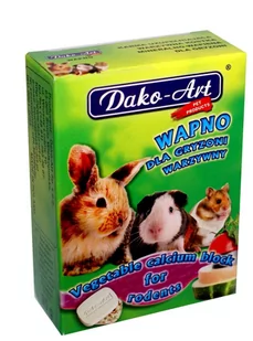 Dako-Art Wapno warzywne dla gryzoni 1szt - Przysmaki dla gryzoni - miniaturka - grafika 1