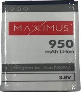 Bateria Jane BAT MAXXIMUS ALCATEL TLI009AA 950mAh TLI009AA - Baterie do telefonów - miniaturka - grafika 1