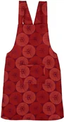 Ściereczki, gąbki, czyściki - Le Jacquard Fran ais Fartuch kuchenny Yukata Czerwony - miniaturka - grafika 1